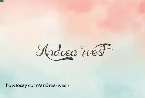 Andrea West
