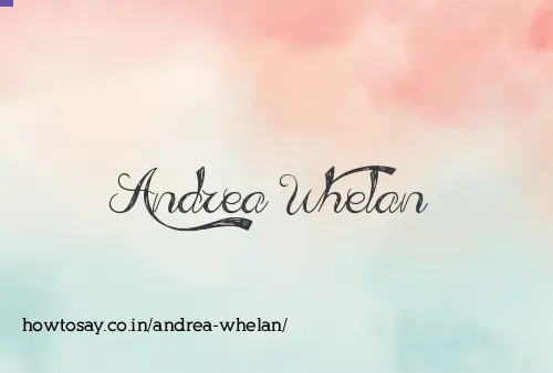 Andrea Whelan