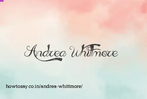 Andrea Whittmore