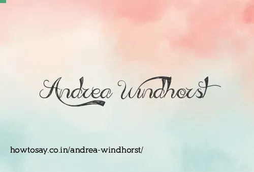 Andrea Windhorst