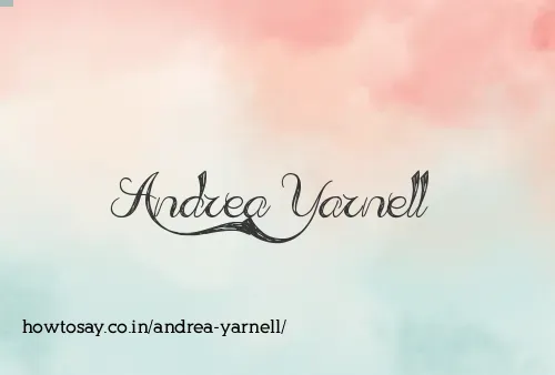 Andrea Yarnell
