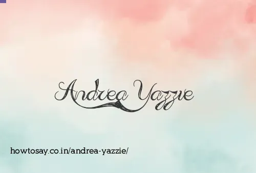 Andrea Yazzie