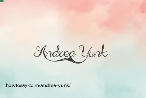 Andrea Yunk