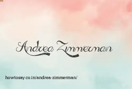 Andrea Zimmerman