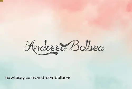 Andreea Bolbea