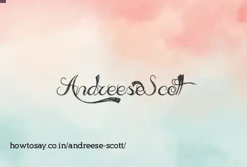 Andreese Scott