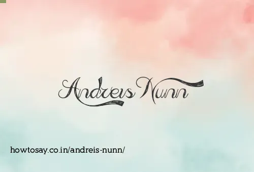 Andreis Nunn