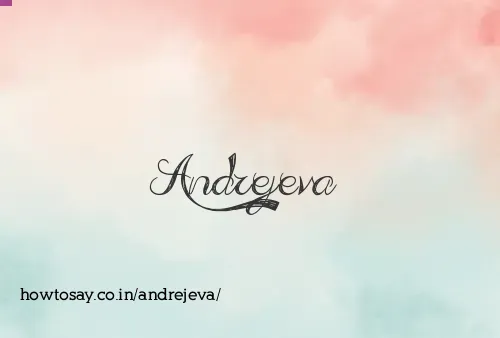 Andrejeva