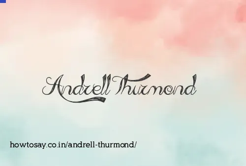 Andrell Thurmond