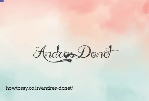 Andres Donet