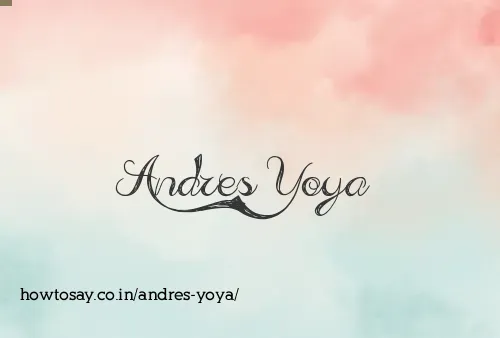 Andres Yoya