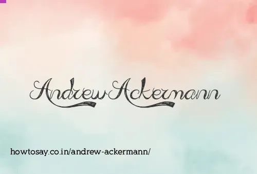 Andrew Ackermann