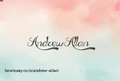 Andrew Allan