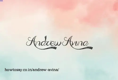Andrew Avina