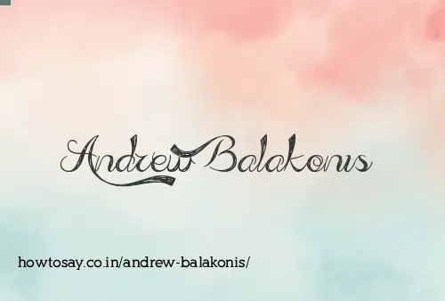 Andrew Balakonis