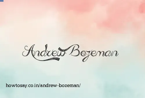 Andrew Bozeman
