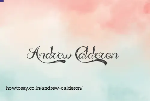 Andrew Calderon