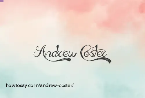 Andrew Coster