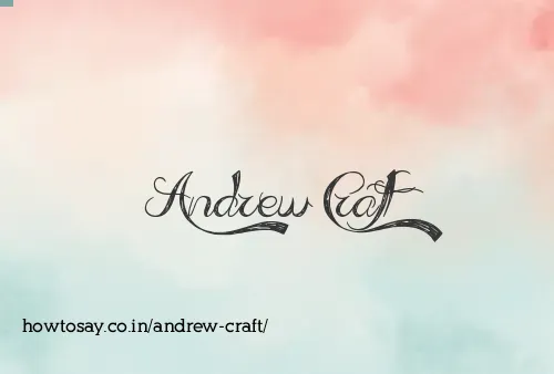 Andrew Craft
