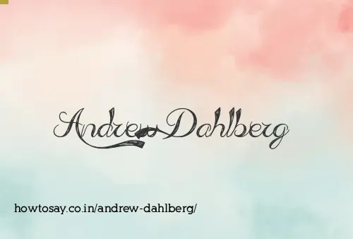 Andrew Dahlberg