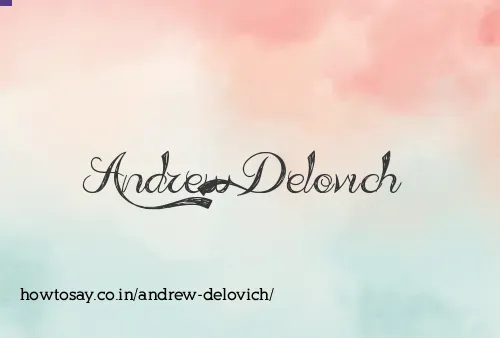 Andrew Delovich