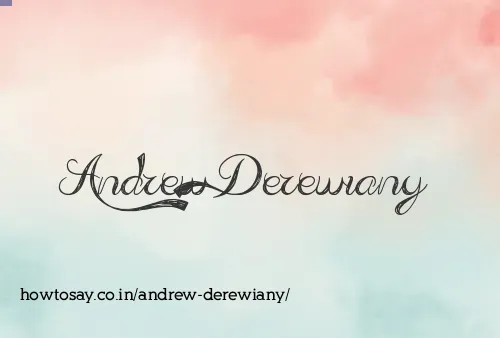 Andrew Derewiany