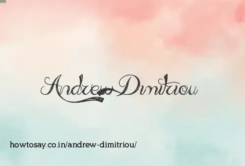 Andrew Dimitriou