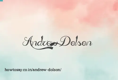 Andrew Dolson