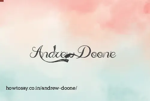 Andrew Doone