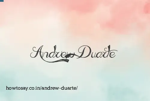 Andrew Duarte