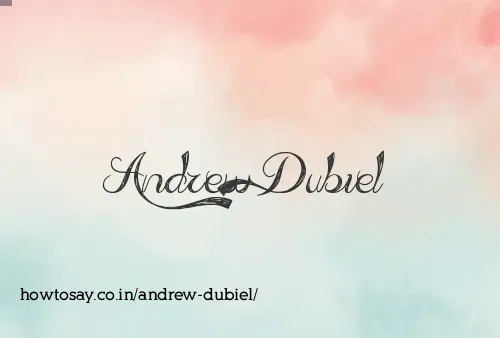 Andrew Dubiel
