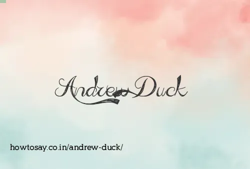 Andrew Duck