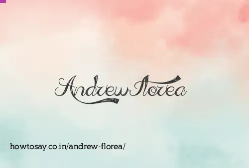 Andrew Florea