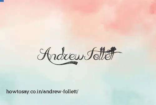Andrew Follett