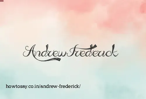 Andrew Frederick
