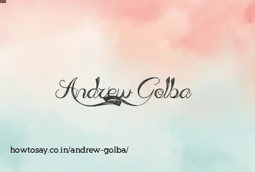 Andrew Golba