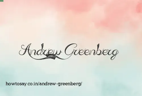 Andrew Greenberg