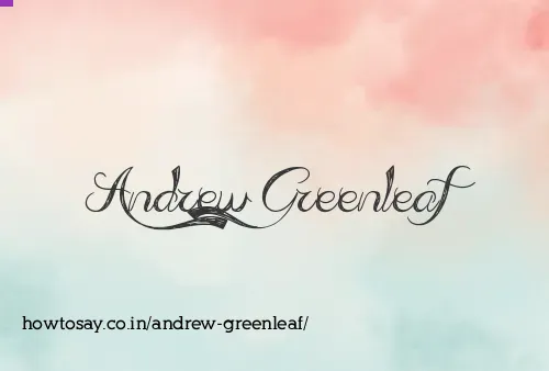 Andrew Greenleaf