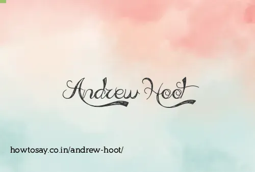 Andrew Hoot