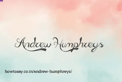 Andrew Humphreys