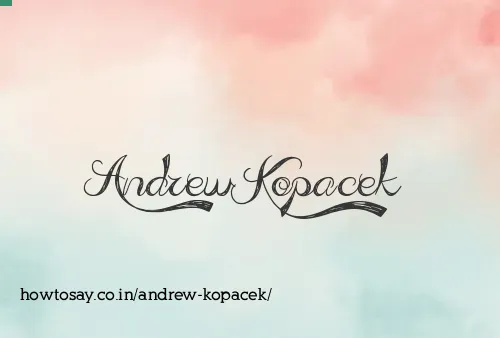 Andrew Kopacek
