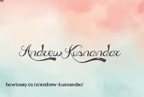 Andrew Kusnandar