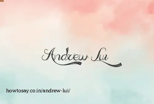 Andrew Lui