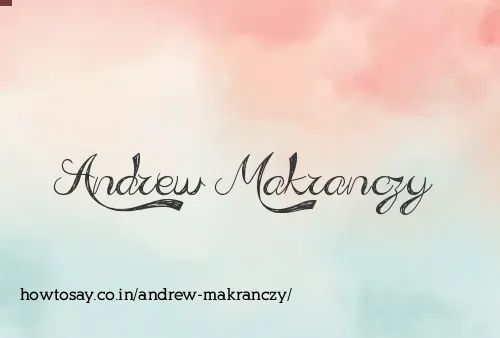 Andrew Makranczy