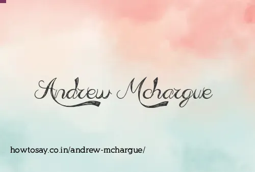 Andrew Mchargue