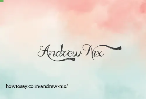 Andrew Nix