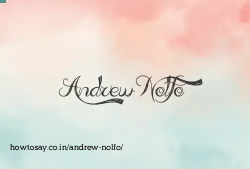Andrew Nolfo
