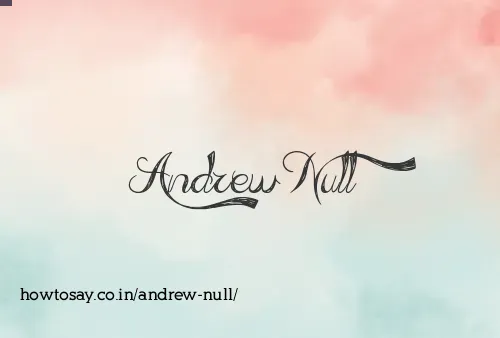 Andrew Null
