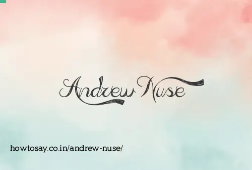 Andrew Nuse