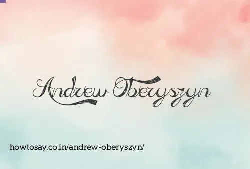 Andrew Oberyszyn
